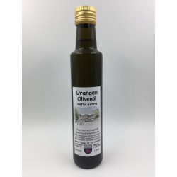 Orangen-Olivenoel nativ extra kalt gepresst