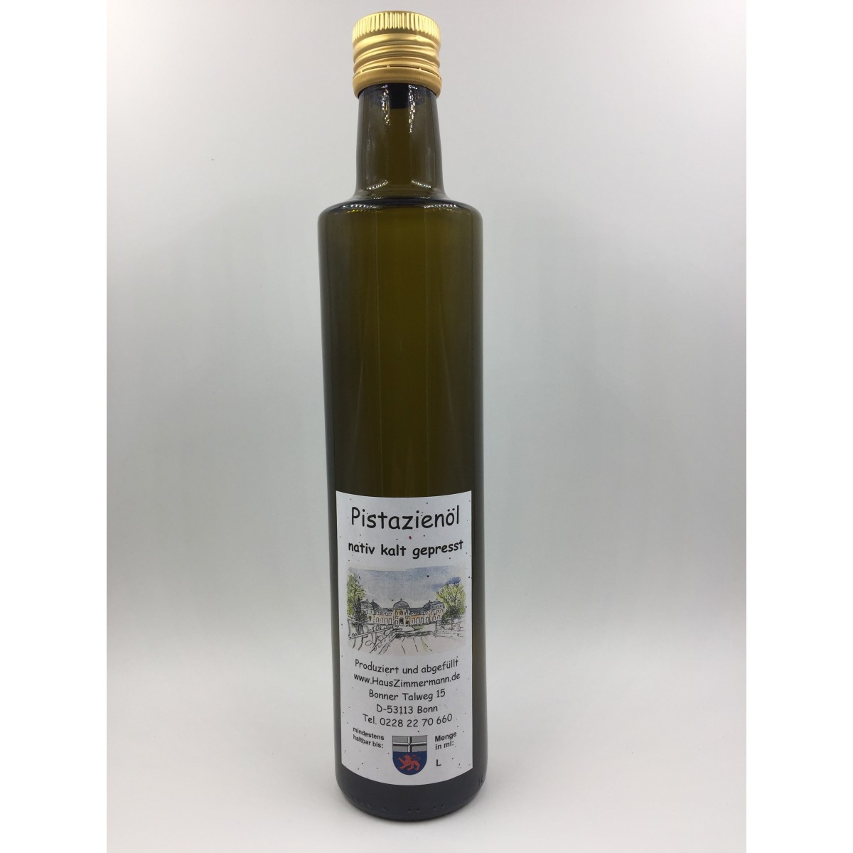 500ml Pistazienoel kalt gepresst nativ 