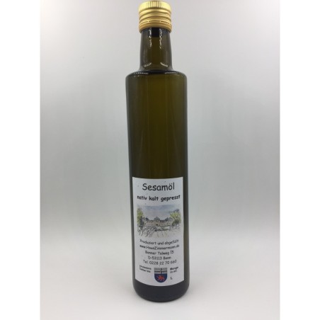 Sesamoel kalt gepresst nativ 500ml