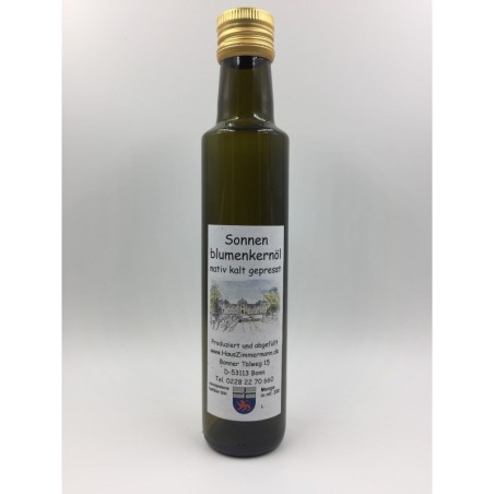 250ml Sonnenblumenkernoel kalt gepresst nativ 