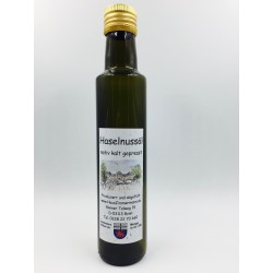 250ml Haselnussoel kalt gepresst nativ