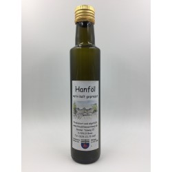 250ml Hanfoel kalt gepresst nativ 
