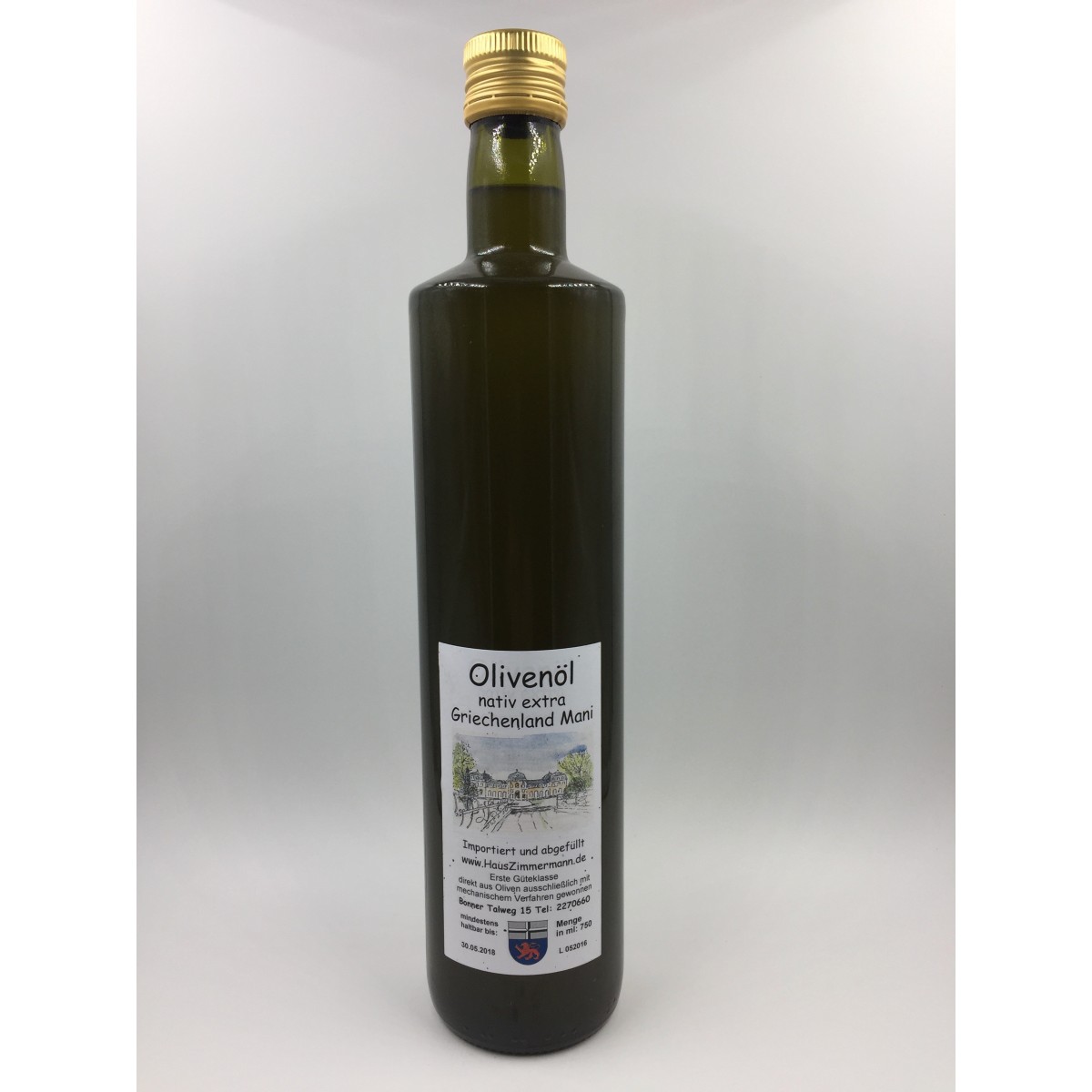 Olivenöl nativ extra Griechenland-Mani 750 ml