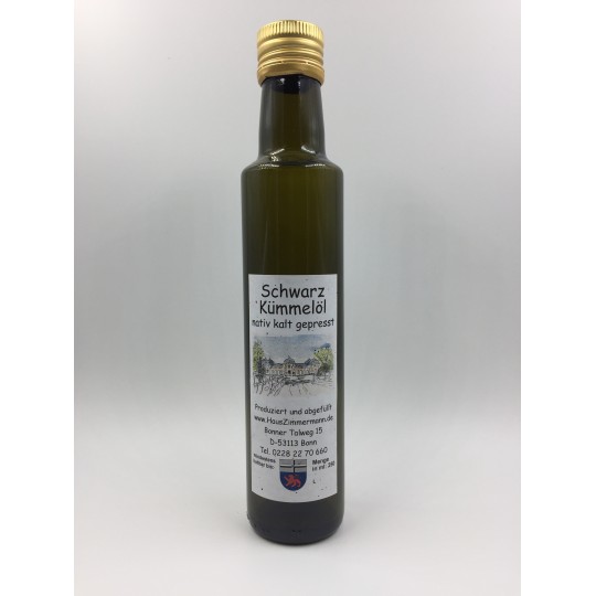 Schwarzkümmelöl nativ kalt gepresst 250ml