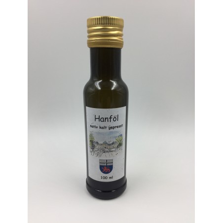 Hanföl kalt gepresst nativ 100ml